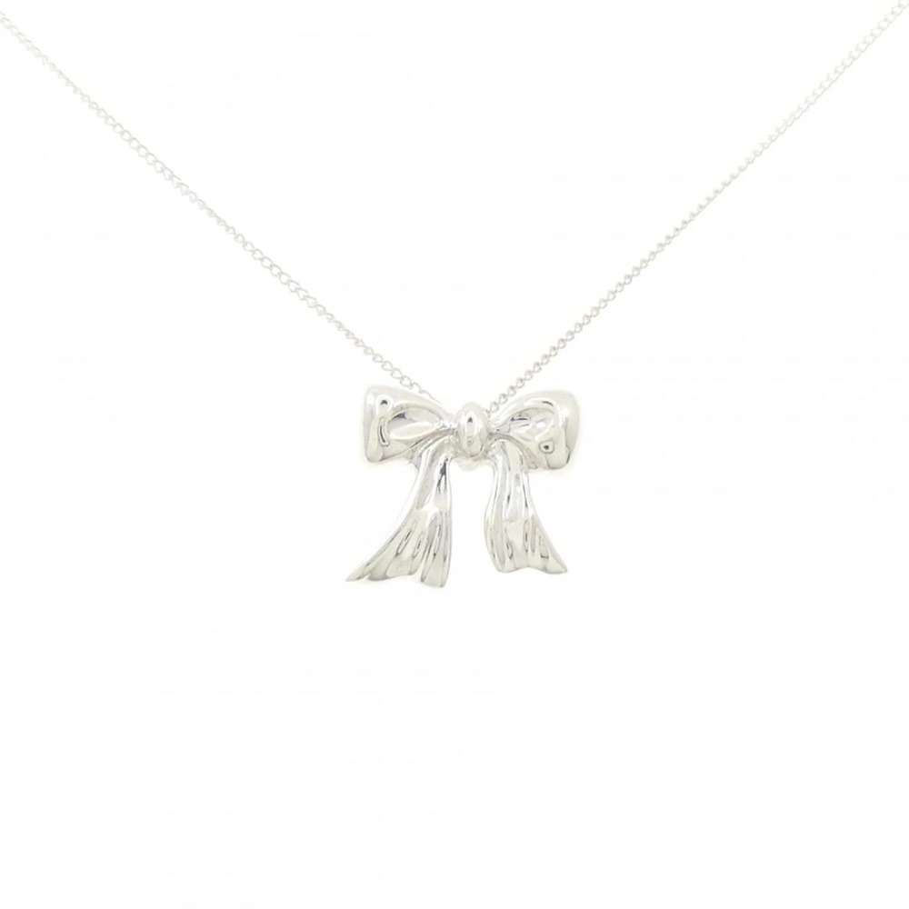 Tiffany Blue Box Bow Necklace